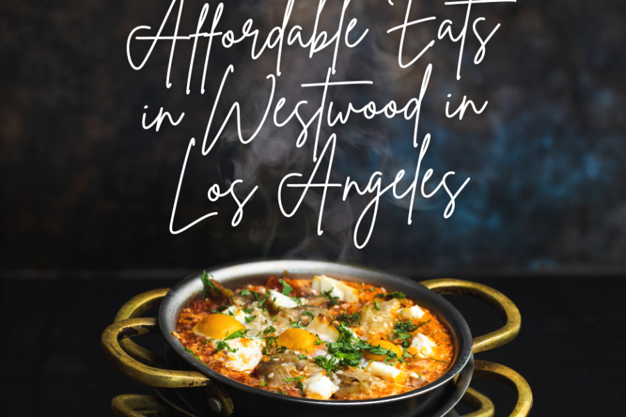 You can eat affordable even in Westwood, Los Angeles.