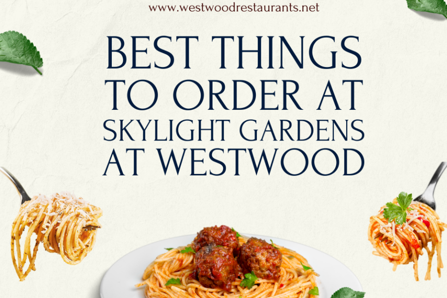 Skylight Gardens in Westwood is an amazing Italian restaurant.